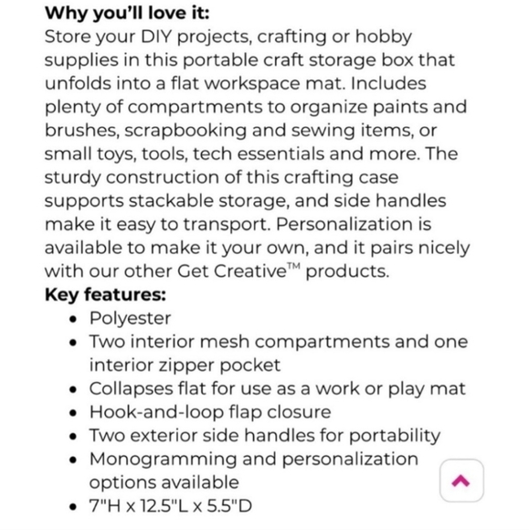 Thirty-One Get Creative Case - Picture 3 of 3